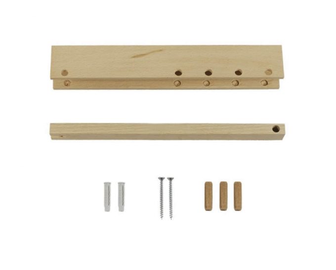 SOPORTE DE PARED MADERA NATURAL